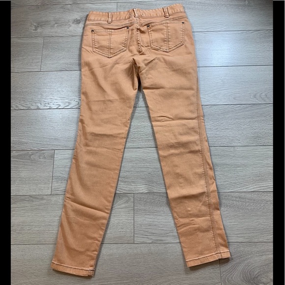 Free People Orange Skinny Leg Jeans - Picture 3 of 12